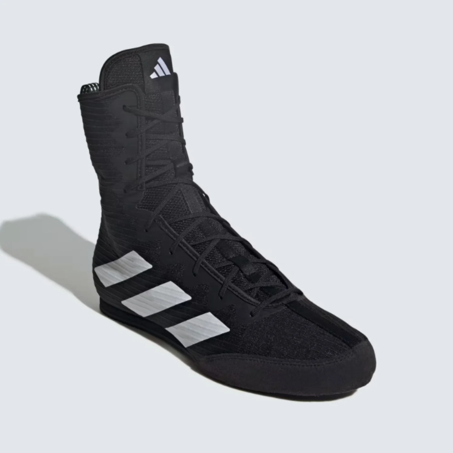 Adidas Box Hog 4 Boxing Boots - Core Black / Cloud White / Core Black - Image 2