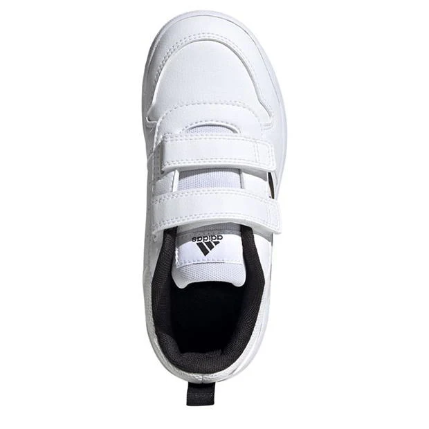 Adidas Tensaur Kids Trainers - White Black - Image 8
