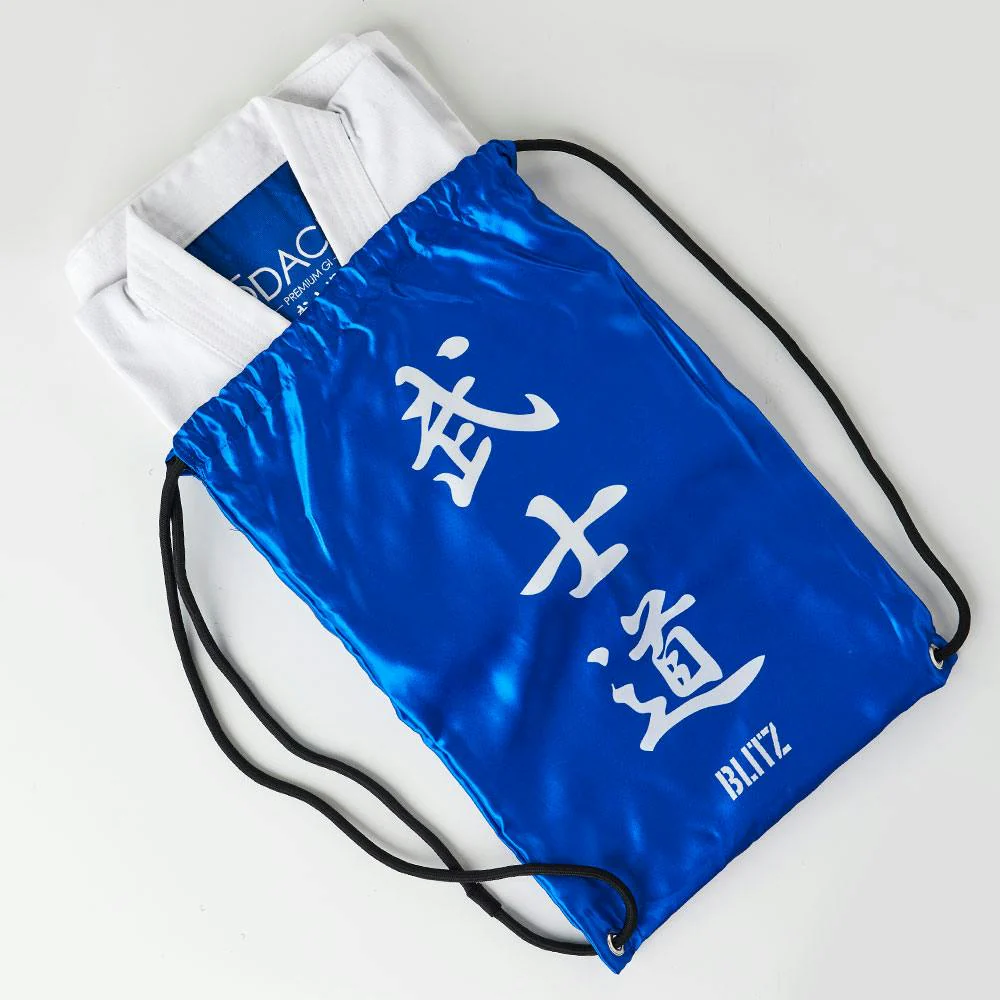 Blitz Kids Odachi WKF Approved 14oz Karate Gi - White - Image 7
