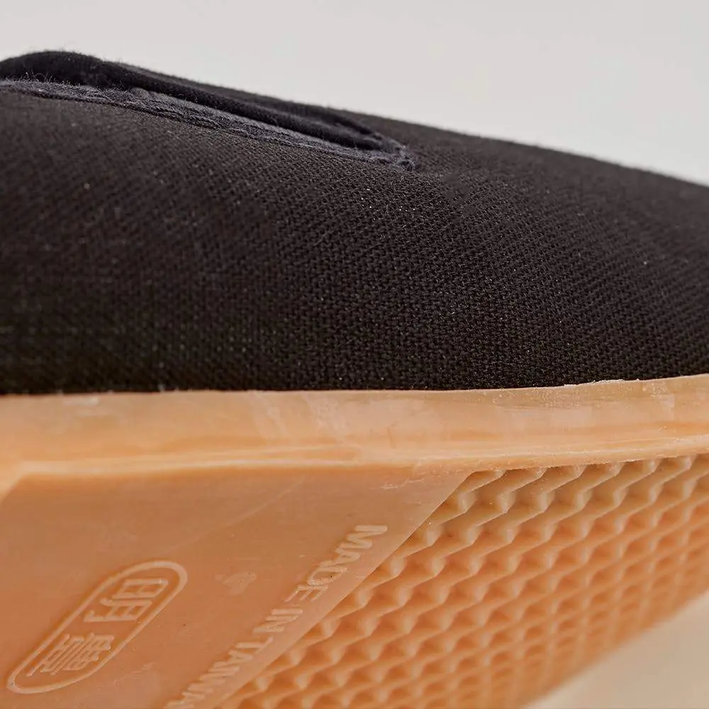 Blitz Sports Rubber Sole Kung Fu Shoes - Black - Image 3