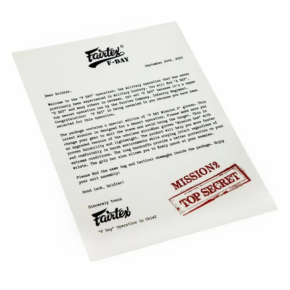 Fairtex F-Day 2 Boxing Gloves - Image 9