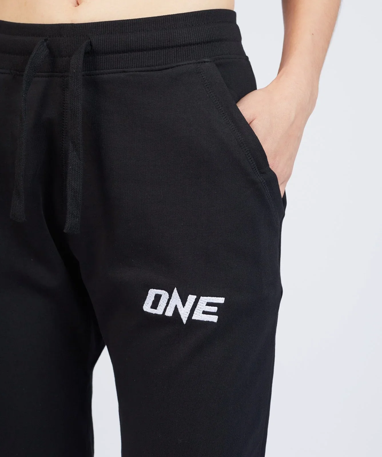 ONE Logo Jogger - Black - Image 3
