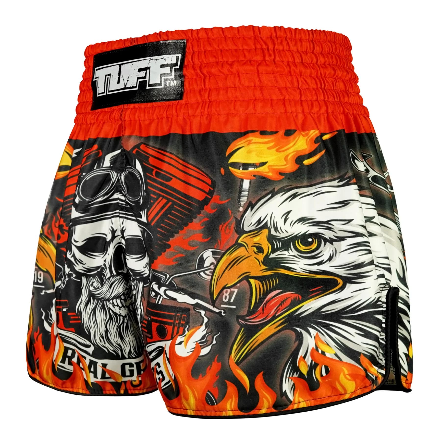 TUFF High Cut Retro Style Shorts - Graybeard and The Eagle - Image 3