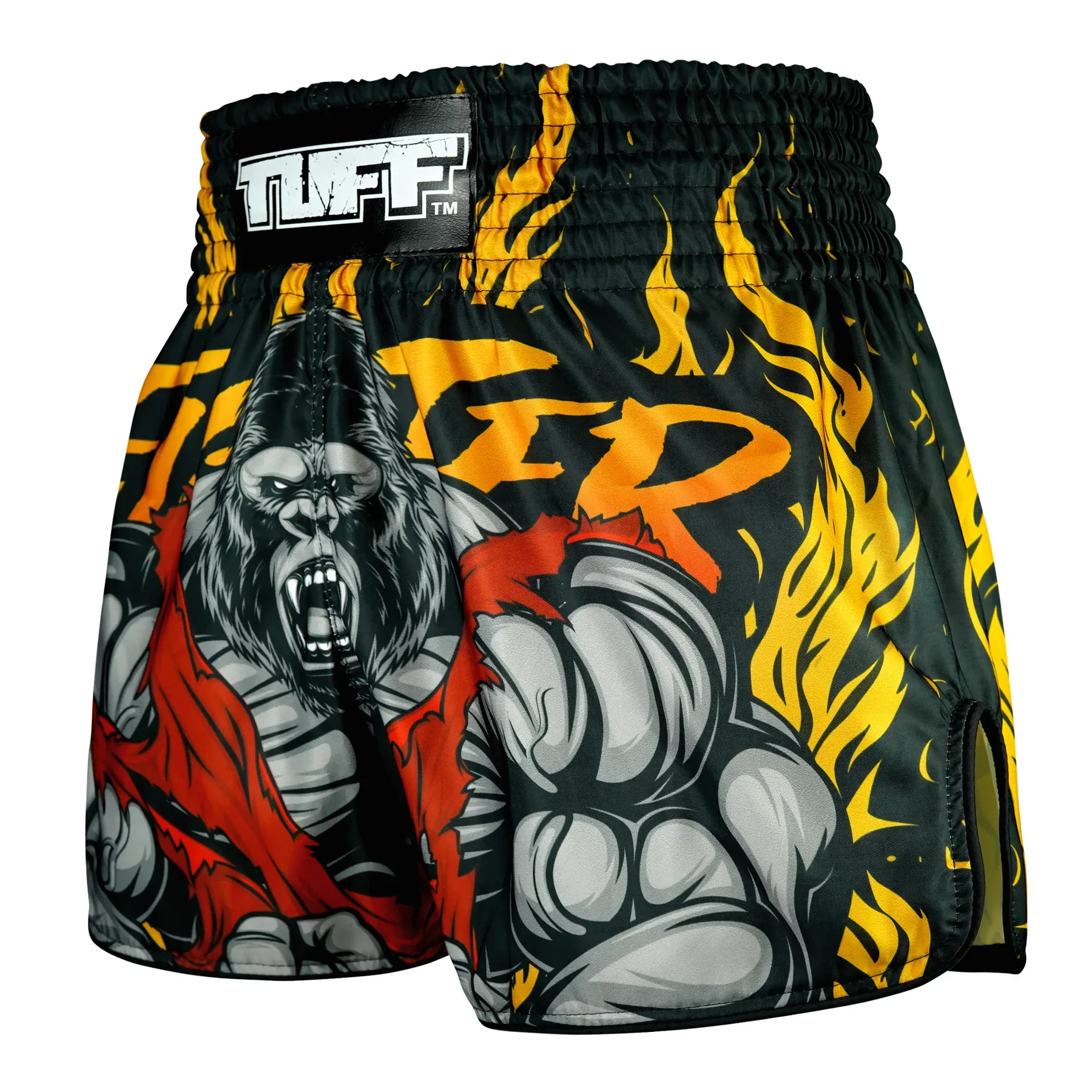 TUFF High Cut Retro Style Shorts - The Gigantic Beast - Image 2