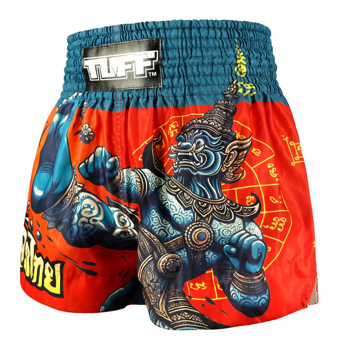 TUFF Payak Muay Thai Shorts - The Emerald King - Image 2