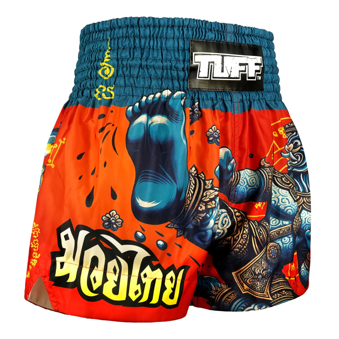 TUFF Payak Muay Thai Shorts - The Emerald King - Image 4
