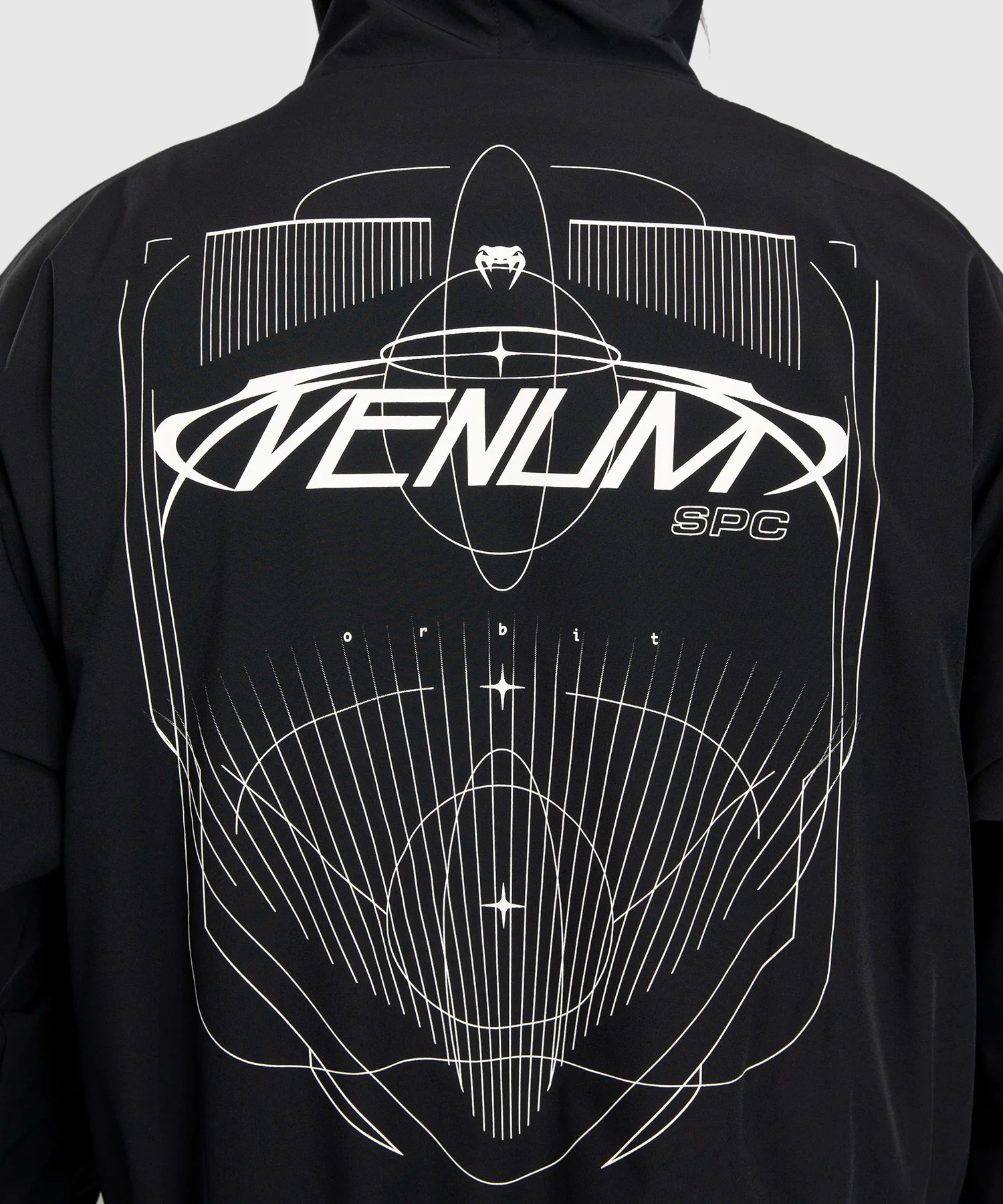 Venum Eclipse Track Jacket - Black/Ivory - Image 7