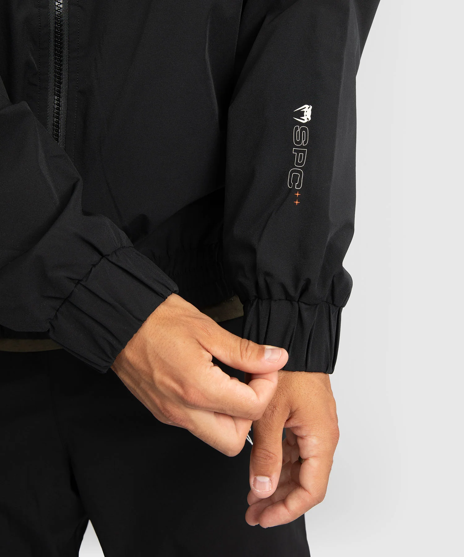 Venum Eclipse Track Jacket - Black/Ivory - Image 9